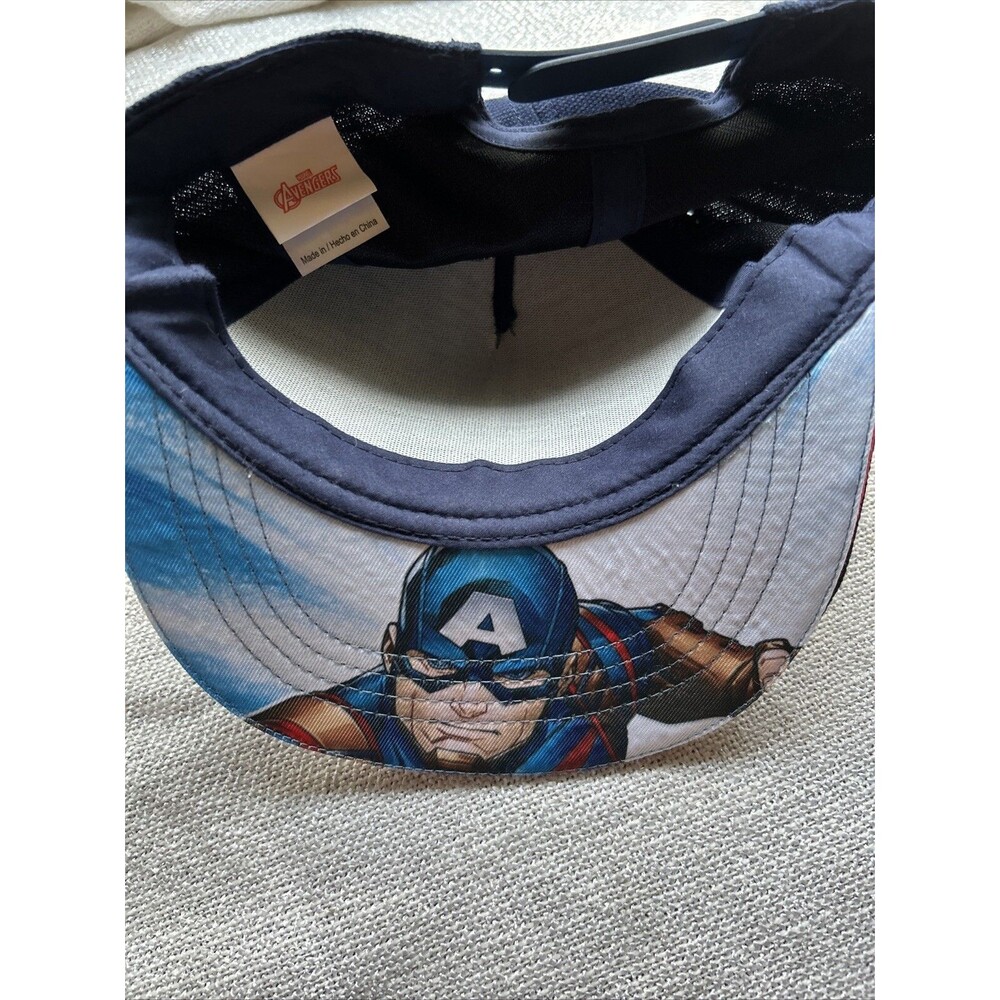 Captain America Marvel Comics Avengers Blue Baseball Cap Hat